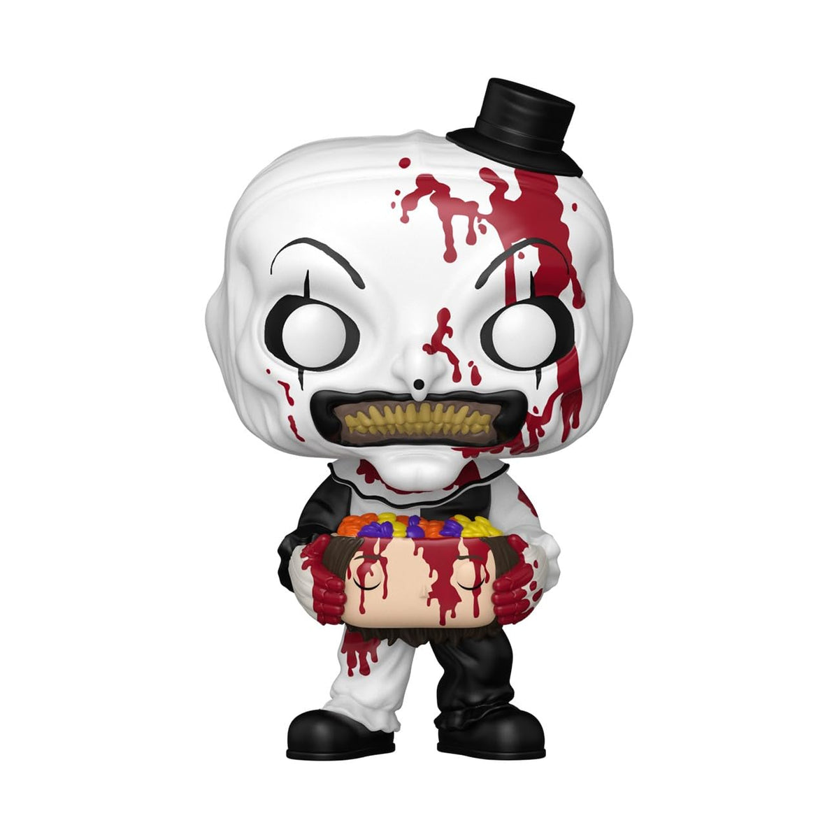 Grab the Funko POP! Movies: Terrifier - Art the Clown figure, featuring iconic horror details. Order online now!
