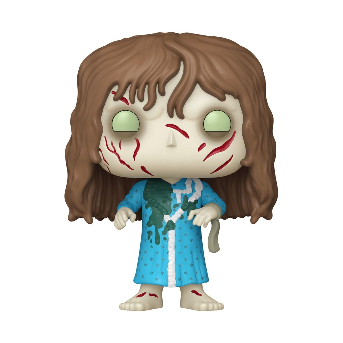 Order the Regan Funko Pop! from The Exorcist feature a detailed design with blood stains. Available online in India.