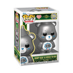 Authentic Funko POP! figure of Grumpy Bear as the Wicked Tin Man from Care Bears, presented in a collectible box.