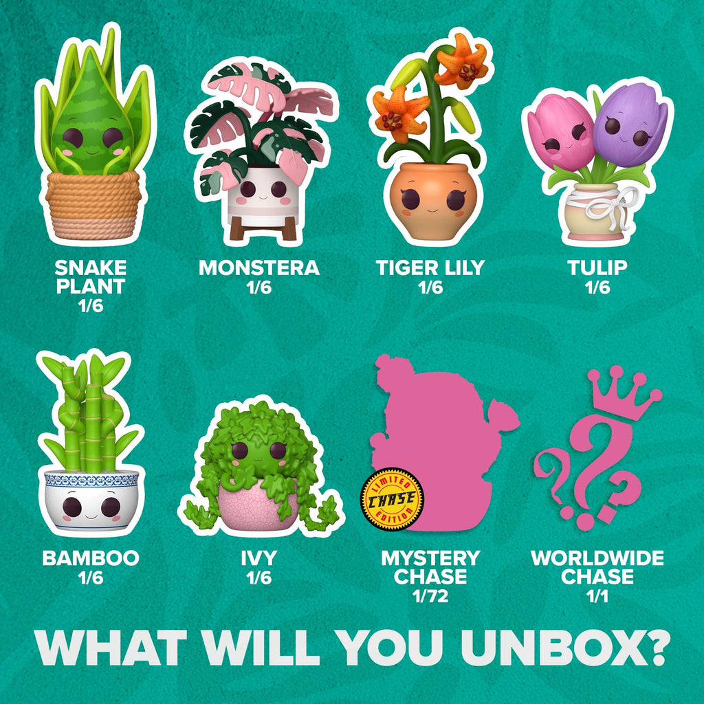 Explore the Funko Pop! Flora Plants Series featuring adorable mystery figures. Available now, order online today!