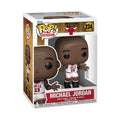 Authentic Funko POP! NBA figure of Michael Jordan in Bulls uniform, iconic #23 jersey, perfect for collectors.