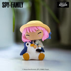 Shop the adorable Funko POP! Anya Forger from Spy x Family, featuring pink hair and a penguin. Available for order online!