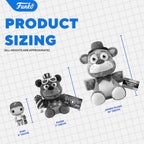 Authentic Funko POP Plush toys from Five Nights at Freddy's. Includes various sizes for collectors and fans.