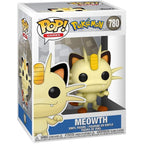 Collectible Meowth Funko POP figure from Pokémon series. Authentic, vinyl design. Verified by CuratCart for quality assurance.