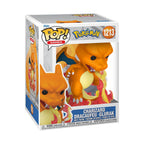 Authentic Funko Pop! Charizard figure, vibrant orange and yellow details, includes original packaging for collectors.