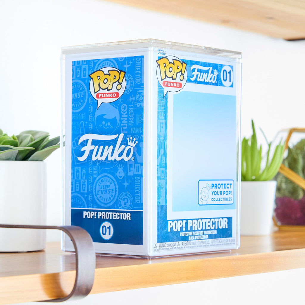 Authentic Funko Premium Protector ensuring your collectibles stay safe. Perfect for protecting your Pop! figures.