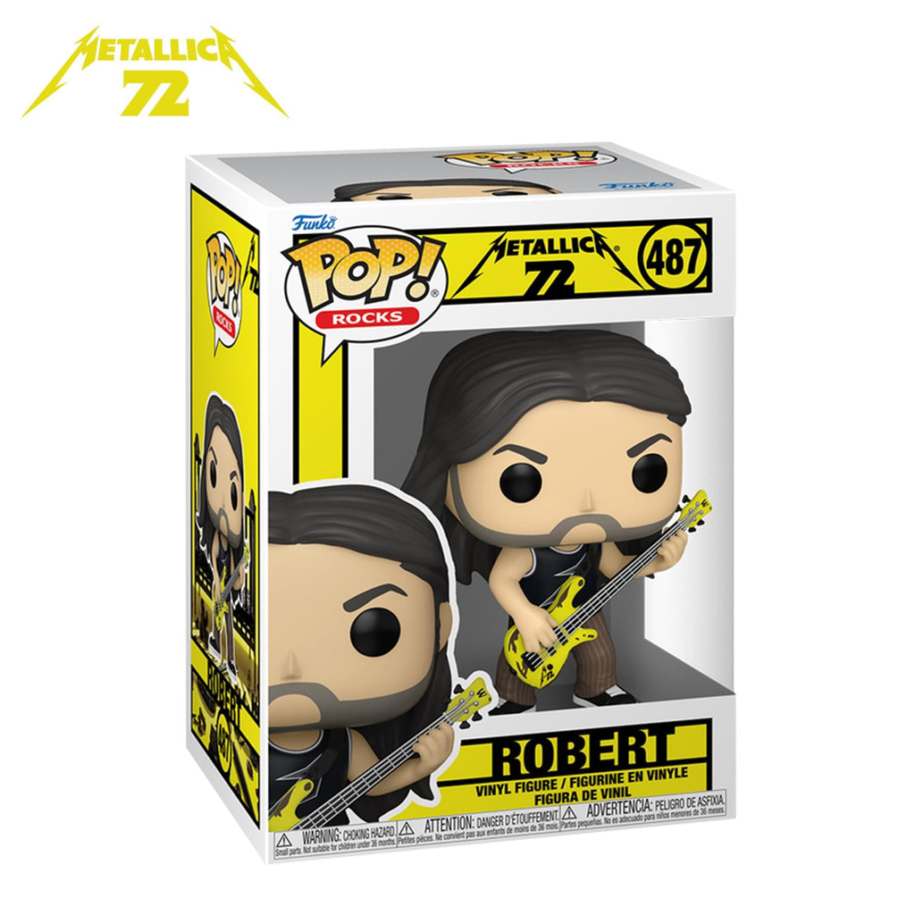 Funko POP! Rocks Metallica Robert Tru vinyl figure, available in India. Order online for this collectible now!