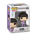Authentic Funko POP! Vinyl figure of Hyein from New Jeans, featuring a stylish look in a purple outfit, boxed.