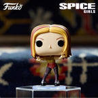Official Funko Pop! figure of Ginger Spice from the Spice Girls, showcasing vibrant colors and unique styling.