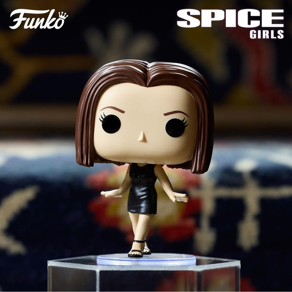 Collectible Funko POP! figure of Posh Spice from the Spice Girls, featuring her iconic look in original packaging.