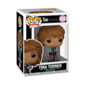Authentic Funko POP! Rocks figurine of Tina Turner, featuring vinyl design and iconic styling in a collectible box.