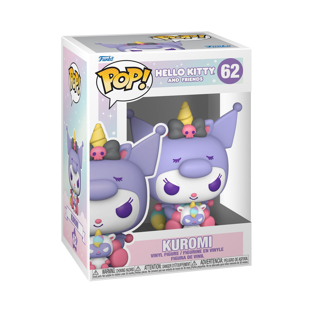100% genuine Funko POP! figure of Kurumi from Hello Kitty & Friends, featuring vibrant colors and playful design.