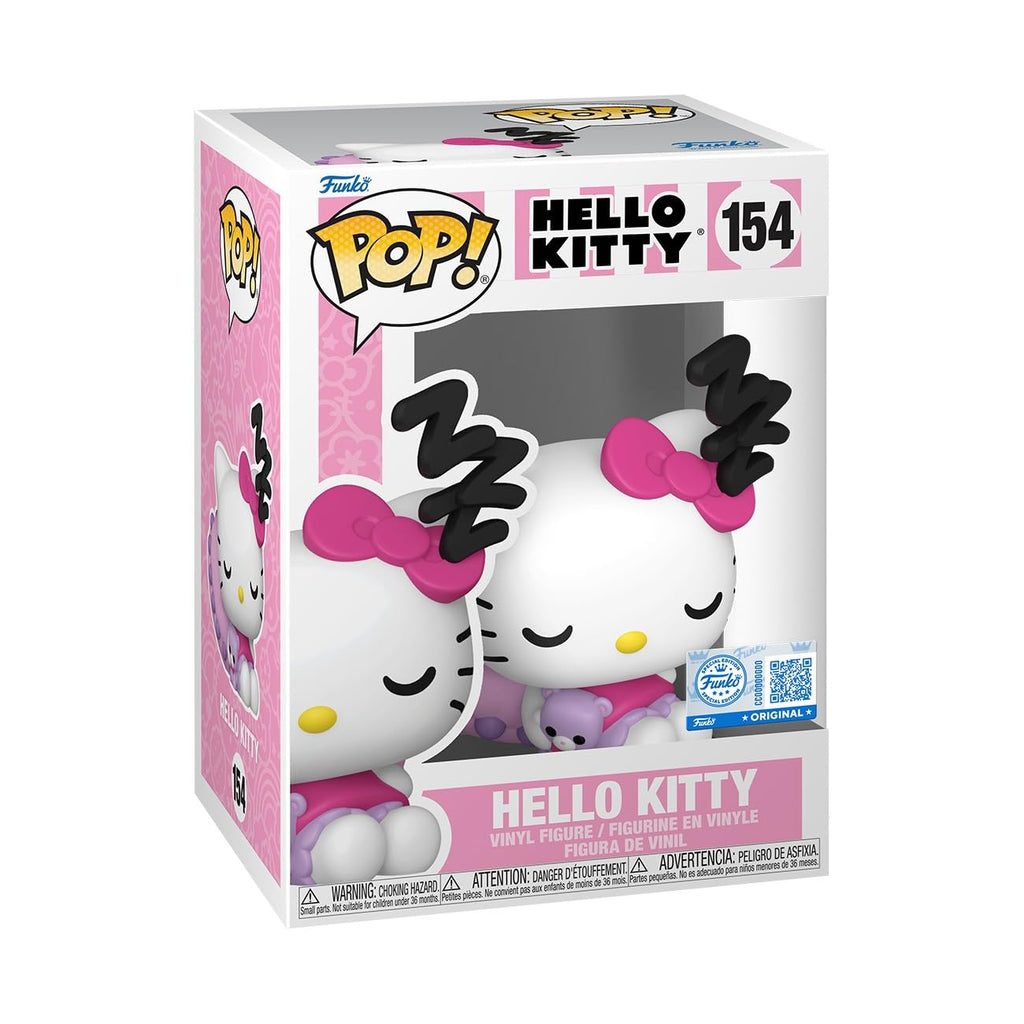 100% genuine Funko Pop! Hello Kitty Sleepin figure with adorable design, perfect for collectors and fans alike.