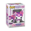 100% Genuine Funko Pop! figure of Kuromi celebrating her 20th anniversary, packaged in a colorful box.