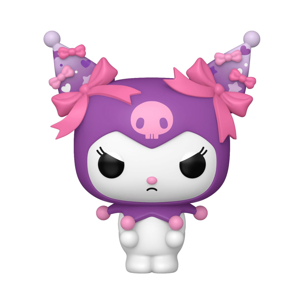 Celebrate 20 years of Kuromi with this premium imported Funko Pop! figure, capturing her playful yet mischievous spirit.