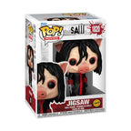 Premium imported Funko POP! figure of Jigsaw from Saw, celebrating 10 years of the iconic horror franchise.