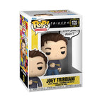 Authentic Funko POP! of Joey Tribbiani from Friends, featuring his iconic catchphrase, in a vibrant display box.