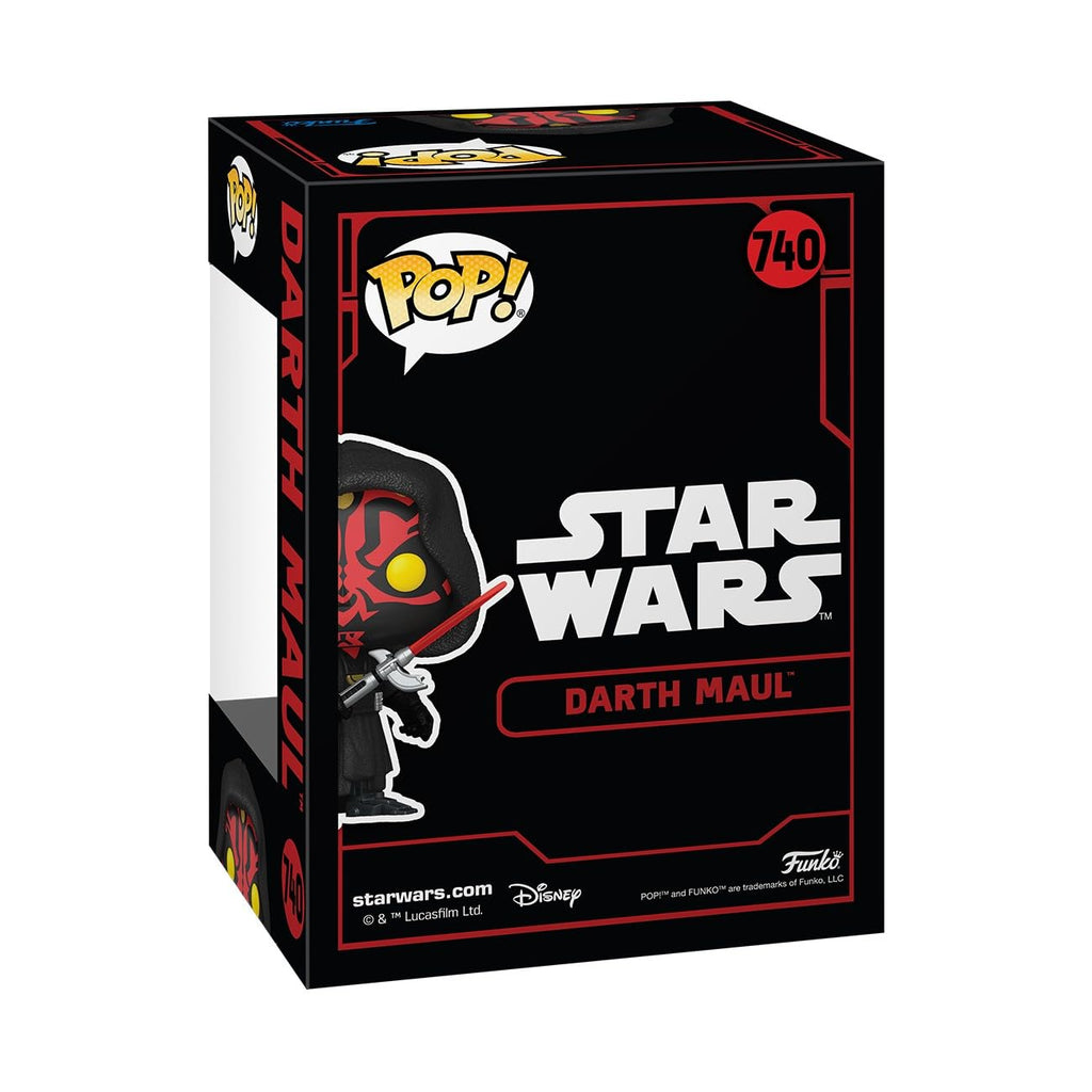 Premium imported Funko POP! figure of Darth Maul from Star Wars, ideal for collectors and fans alike.