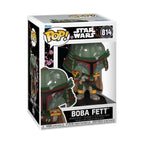 100% Genuine Funko Pop! Star Wars Boba Fett collectible figure, featuring iconic detail and vibrant colors.