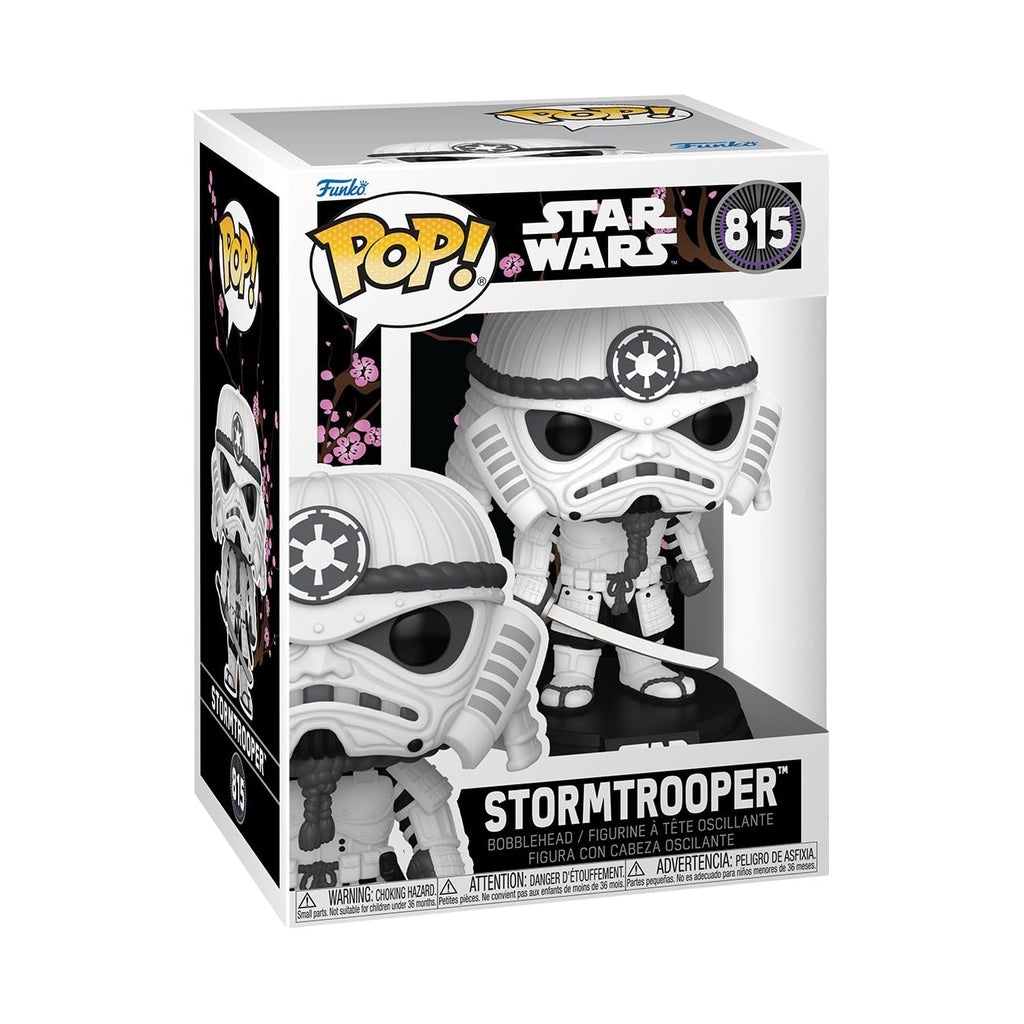 This Funko Pop! features an authentic Stormtrooper from Star Wars, styled with a unique artistic twist. A must-have for collectors!