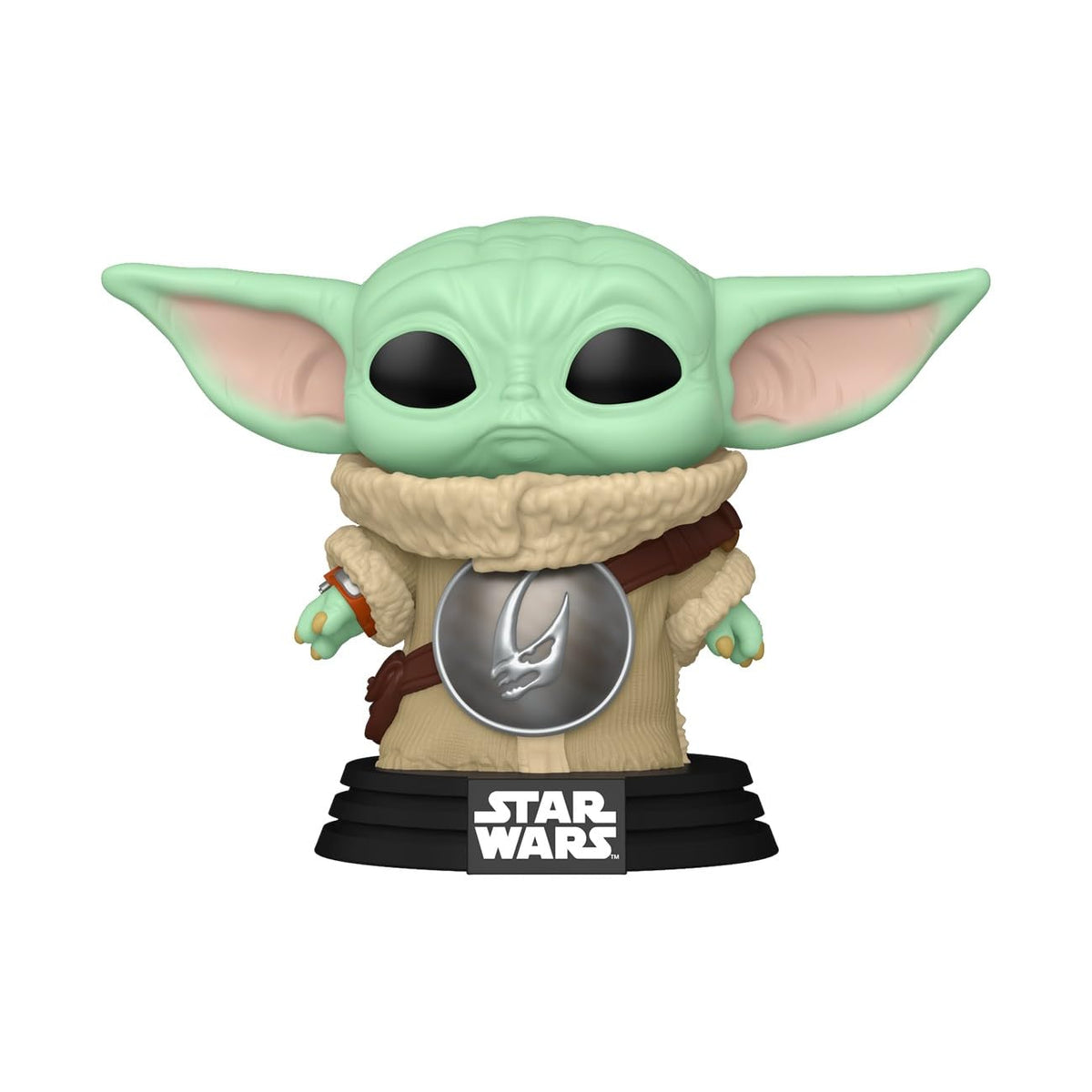 Premium imported Funko Pop! featuring Mandalorian and Grogu, a must-have for Star Wars fans.