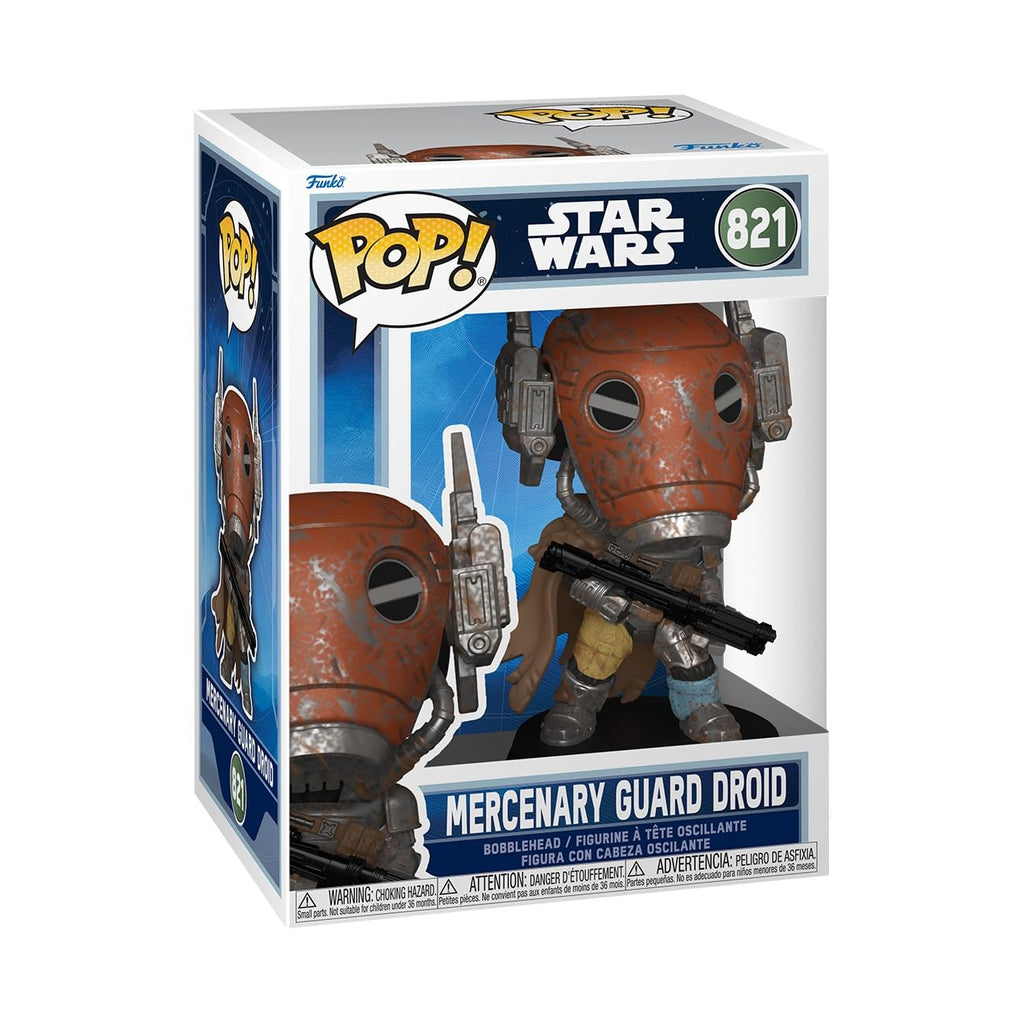 100% Authentic Funko Pop! featuring Mandalorian with Grogu, perfect for Star Wars collectors and fans!