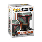 100% genuine Funko Pop! Boba Fett from Star Wars: The Mandalorian. Unique bobble-head design in box.