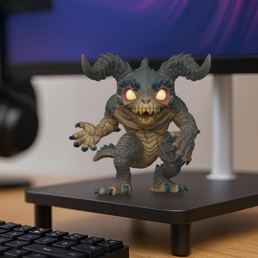 Collectible Funko Pop! Deathclaw figure from Fallout. Available online, perfect for fans and collectors!