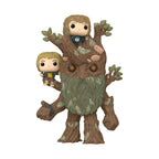 Order the Funko POP! Super: Lord of the Rings Tree figure, featuring Hobbits on a detailed tree design. Available online!