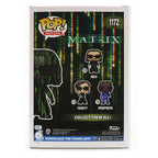 Exclusive Funko Pop figure of Neo from The Matrix, featuring original packaging. Collectible item for fans.