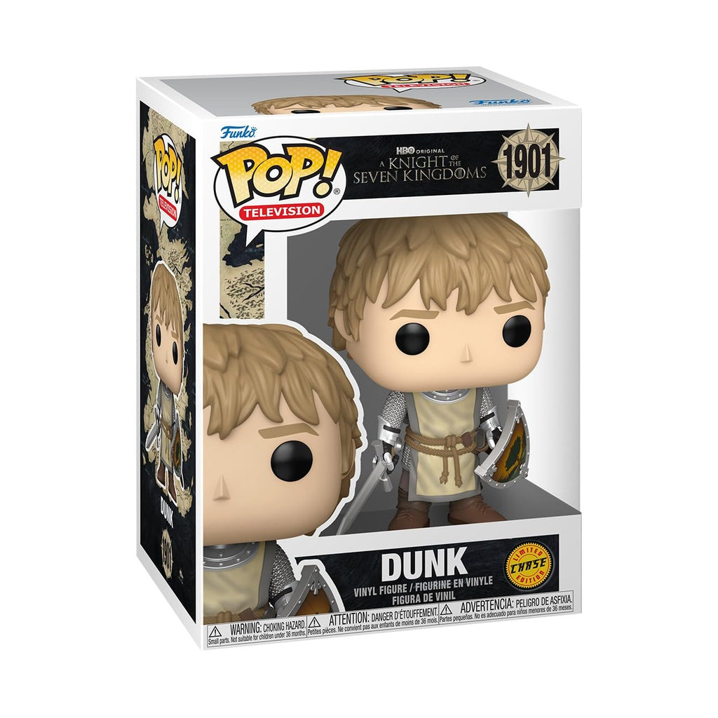 Premium imported Funko Pop! TV figure of Dunk from A Knight of The Seven Kingdoms, detailed and collectible.