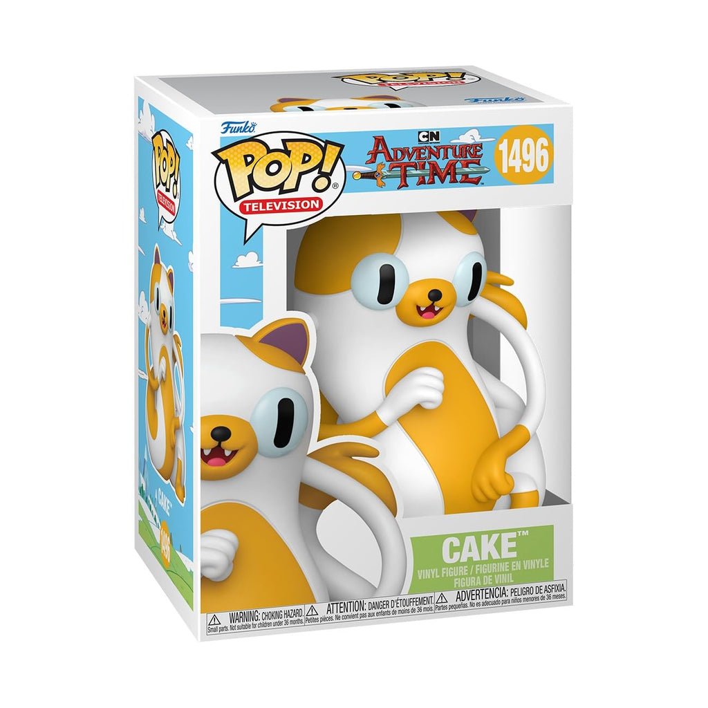 100% authentic Funko POP! figure of Fionna with Cake from Adventure Time, excellent for collectors and fans.