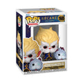 100% authentic Funko POP! Heimerdinger from Arcane, featuring cute Poro companion in collectible box.