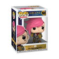 Authentic Funko POP! TV figure of VI from Arcane League of Legends, featuring vibrant colors and detailed design.