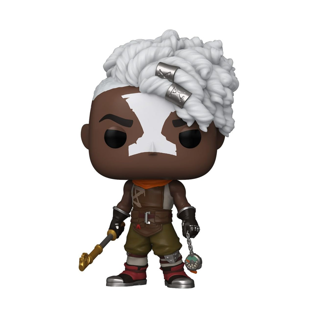 Explore the Funko POP! Arcane: League of Legends, featuring a detailed character with white hair. Order online, available now!