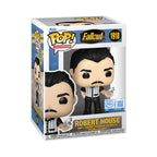 100% authentic Funko POP! Robert House figure from Fallout. Cute vinyl collectible, featuring a detailed design in a box.