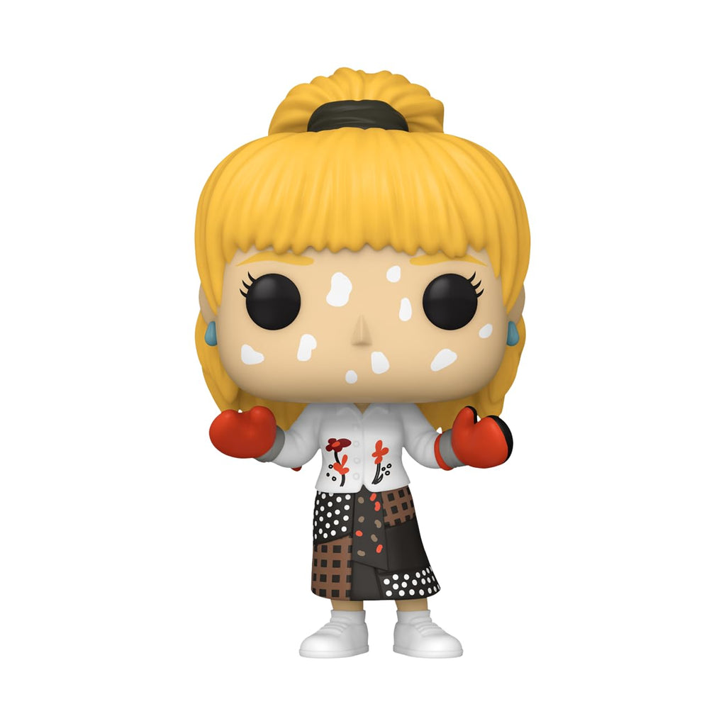 Funko POP! TV Phoebe Buffay figure with blonde hair and playful outfit. Available online, order now to add to your collection!