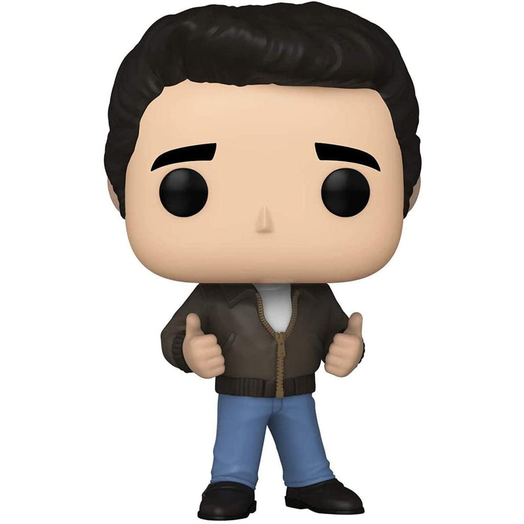 100% Genuine Funko POP! Arthur 'Fonz' from Happy Days, featuring his iconic thumbs-up pose and classic leather jacket.