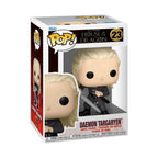 100% authentic Funko POP! Daemon Targaryen figure from House of the Dragon in collectible packaging.