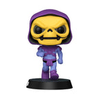 Premium imported Funko Pop! TV figure of Meme Skeletor from Masters, featuring vibrant colors and a playful pose.
