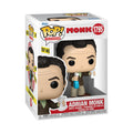 Authentic Funko POP! of Adrian Monk, featuring the character in a collectible box holding a spray bottle, item #1795.