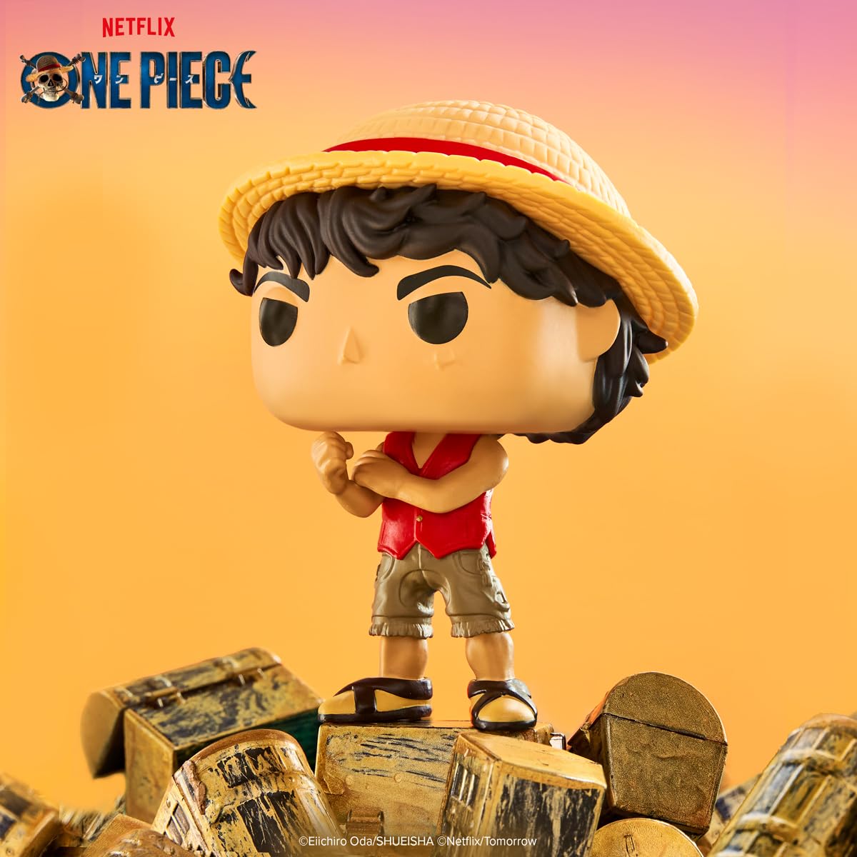 Collect the Monkey D. Luffy Funko Pop! from One Piece. Available now—order online and add to your collection!