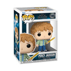 100% authentic Funko POP! figure of Percy Jackson, featuring a smiling character with a sword in hand and vibrant box art.