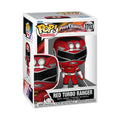 100% Genuine Funko POP! of Red Turbo Ranger from Power Rangers Turbo. Collectible vinyl figure in original packaging.