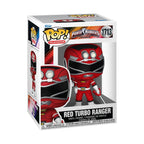 100% Genuine Funko POP! of Red Turbo Ranger from Power Rangers Turbo. Collectible vinyl figure in original packaging.