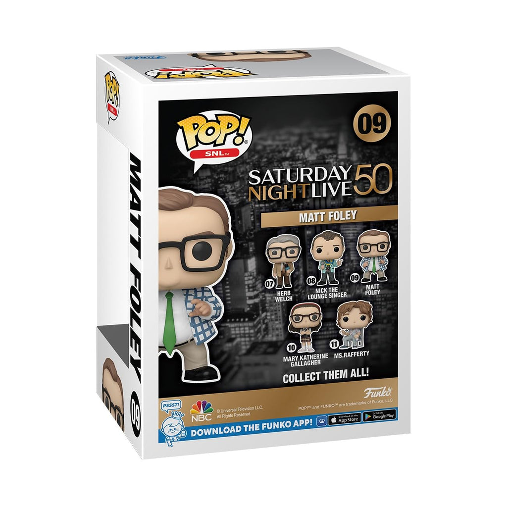 Premium imported Funko POP! figure of Mary Katherine from SNL's 50th anniversary collection. Collectible and iconic.