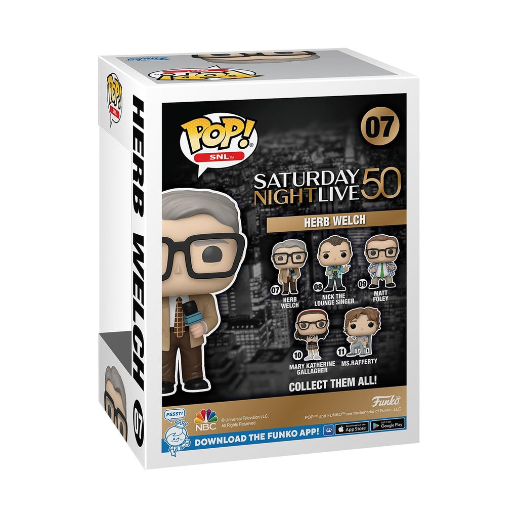 Collectible Mary Katherine Funko POP! figure from SNL's 50th anniversary, officially licensed and in original packaging.