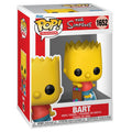 100% genuine Bart Simpson Funko POP! figure from The Simpsons series, featuring vibrant colors and detailed design.