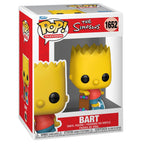 100% genuine Bart Simpson Funko POP! figure from The Simpsons series, featuring vibrant colors and detailed design.