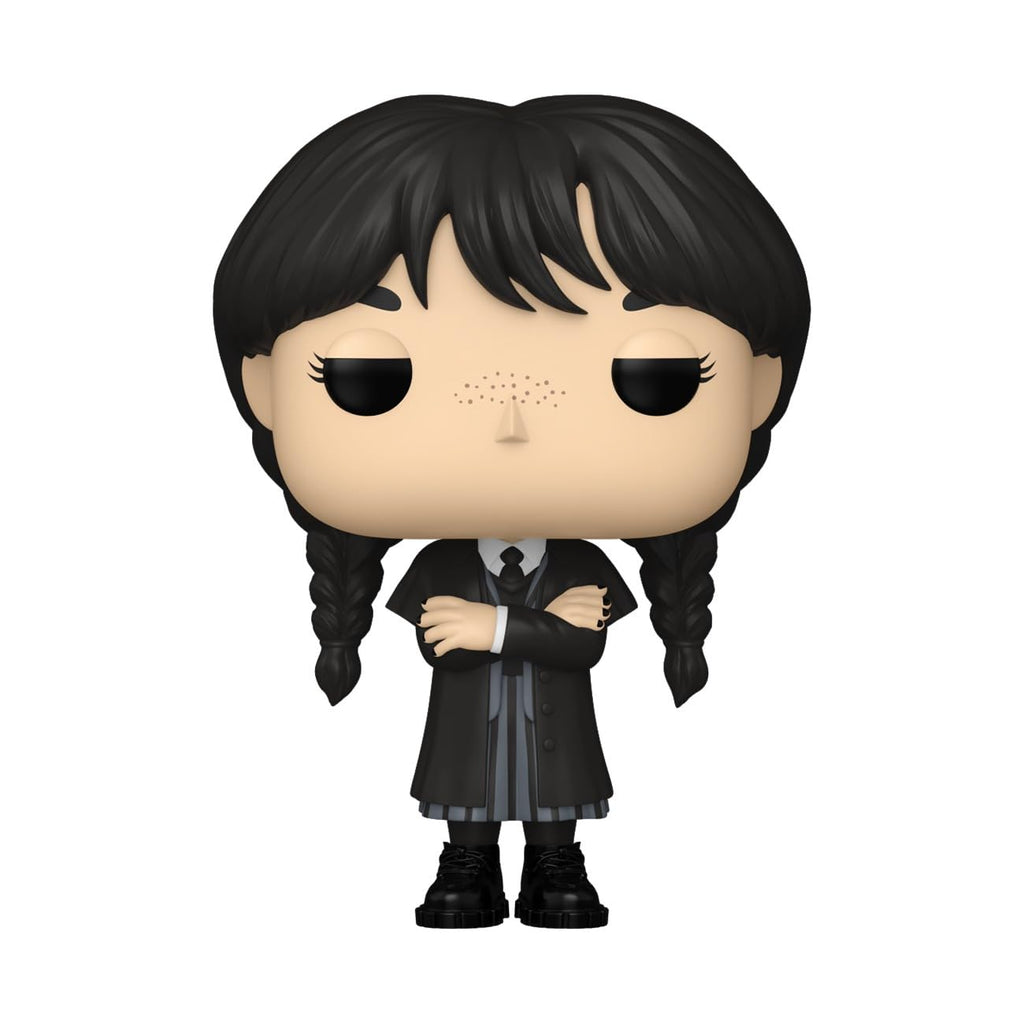 Collect the Funko POP! TV: Wednesday - Wednesday figure! Available for order online now in India. Don't miss out!